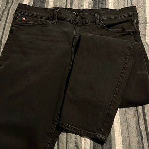 Hudson black skinny jeans size 33